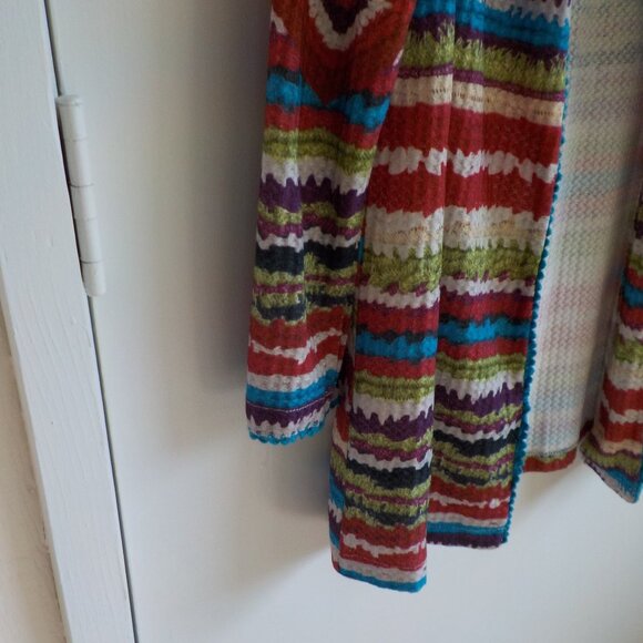 Misslook Jacket - Large - Lightweight - Colorful - Aztec - Long Sleeve (445) - Picture 3 of 7